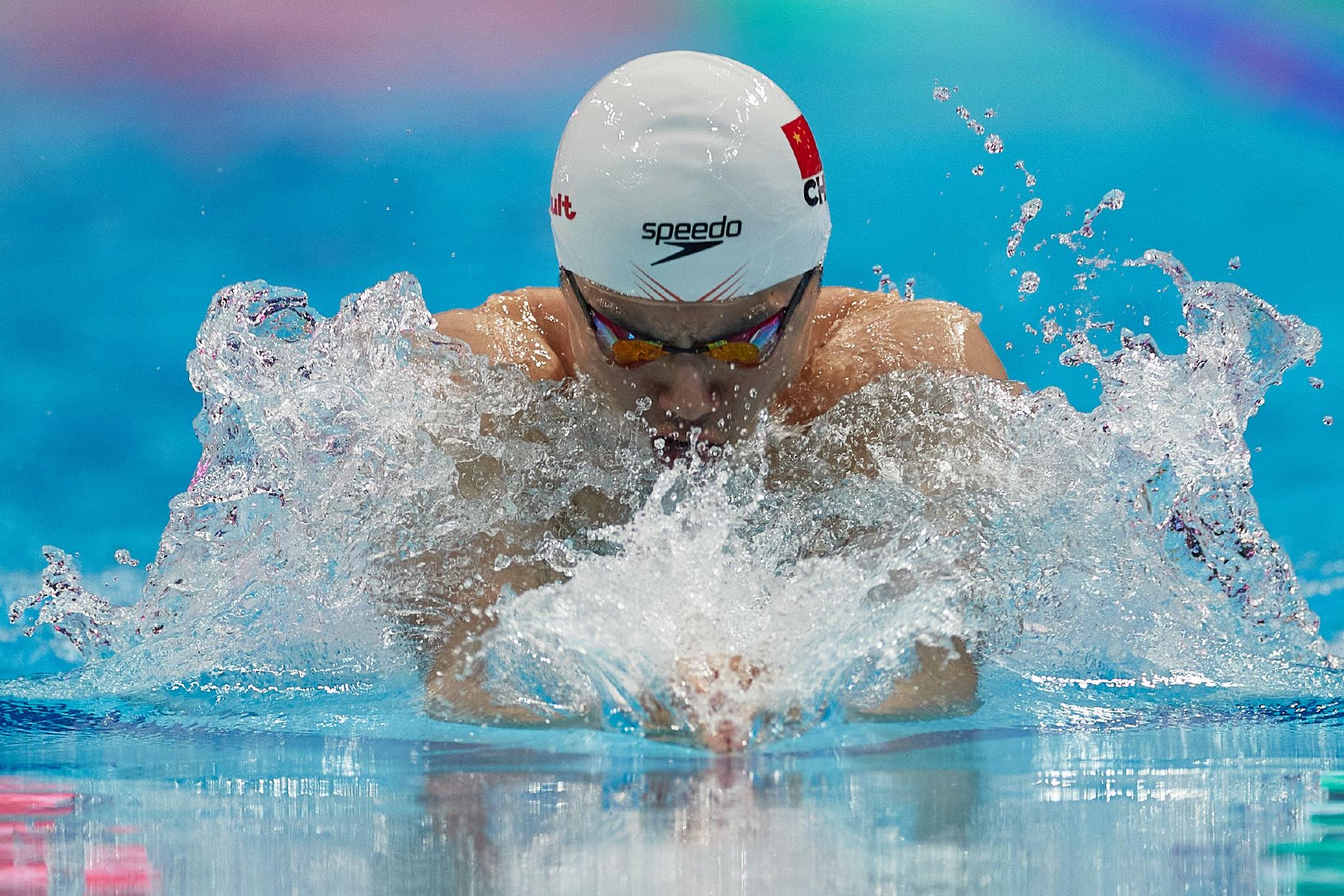 游泳世锦赛闫子贝晋级男子100米蛙泳决赛