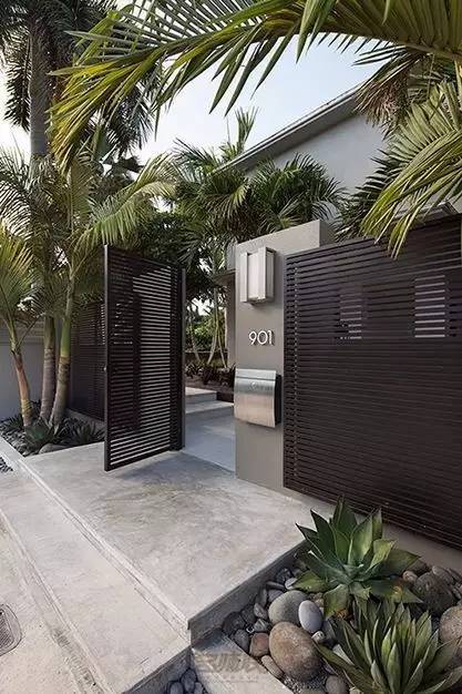 庭院入口，原来有这么多选择休闲区蓝鸢梦想 - Www.slyday.coM