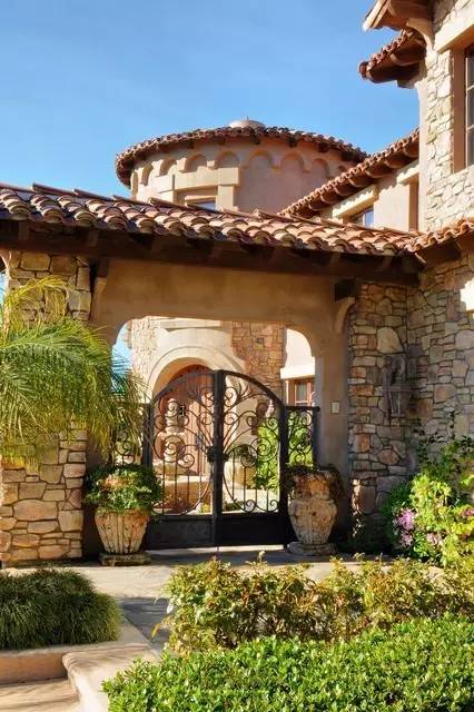 庭院入口，原来有这么多选择休闲区蓝鸢梦想 - Www.slyday.coM