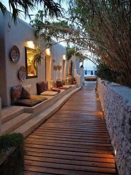 庭院入口，原来有这么多选择休闲区蓝鸢梦想 - Www.slyday.coM