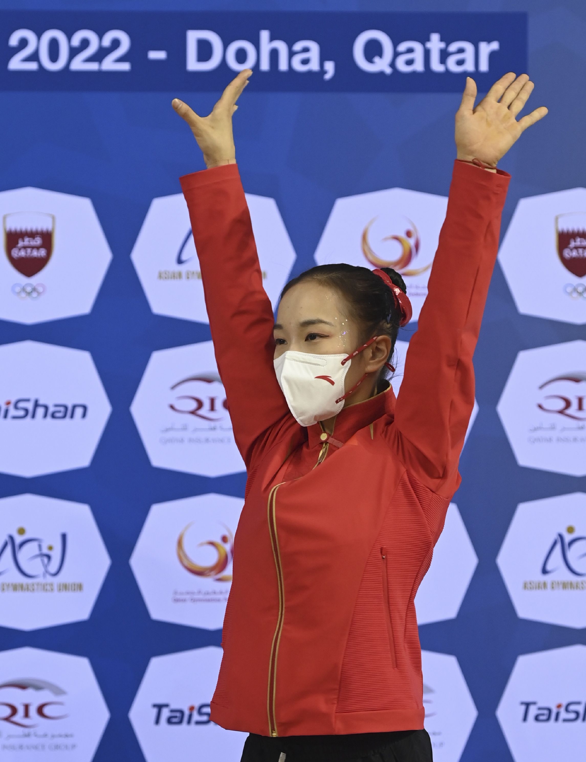 体操亚锦赛章瑾平衡木获季军