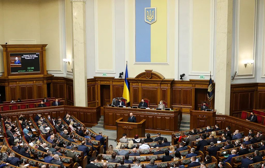 乌克兰最高拉达（议会） 资料图