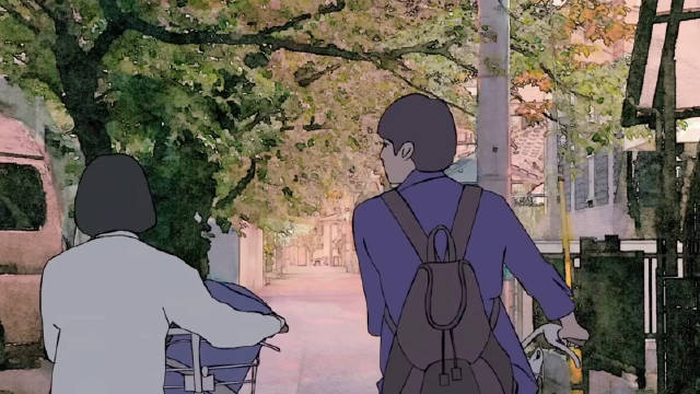 温馨治愈岩井俊二监制动画短片城镇青年