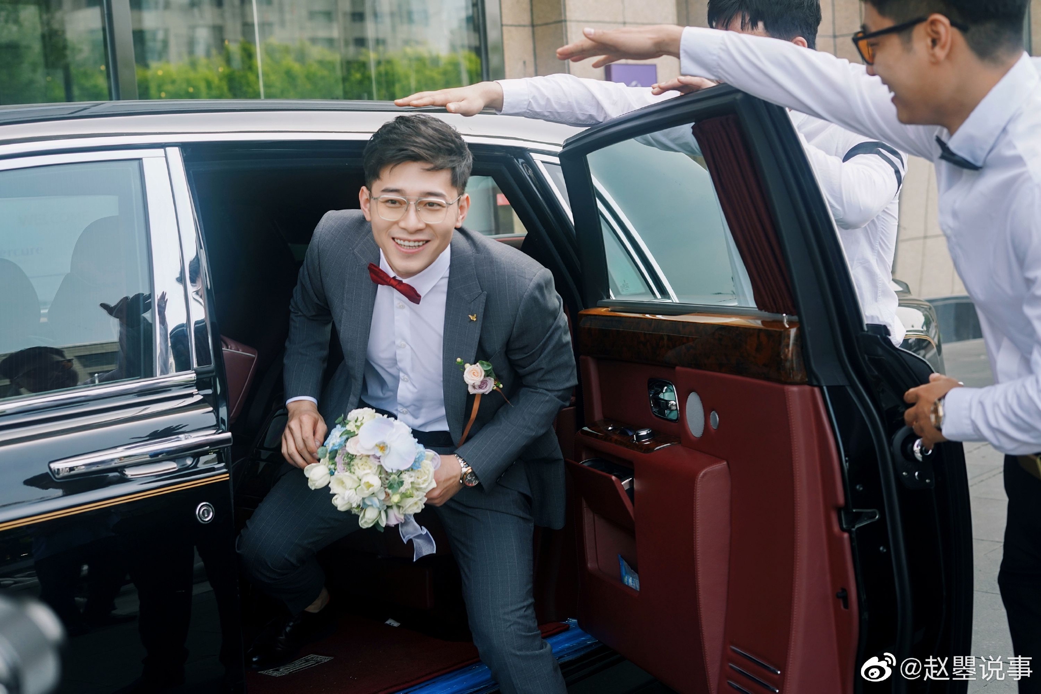 今日@curling许静韬 与@curling梅杰 举办婚礼……|梅杰|许静|婚礼