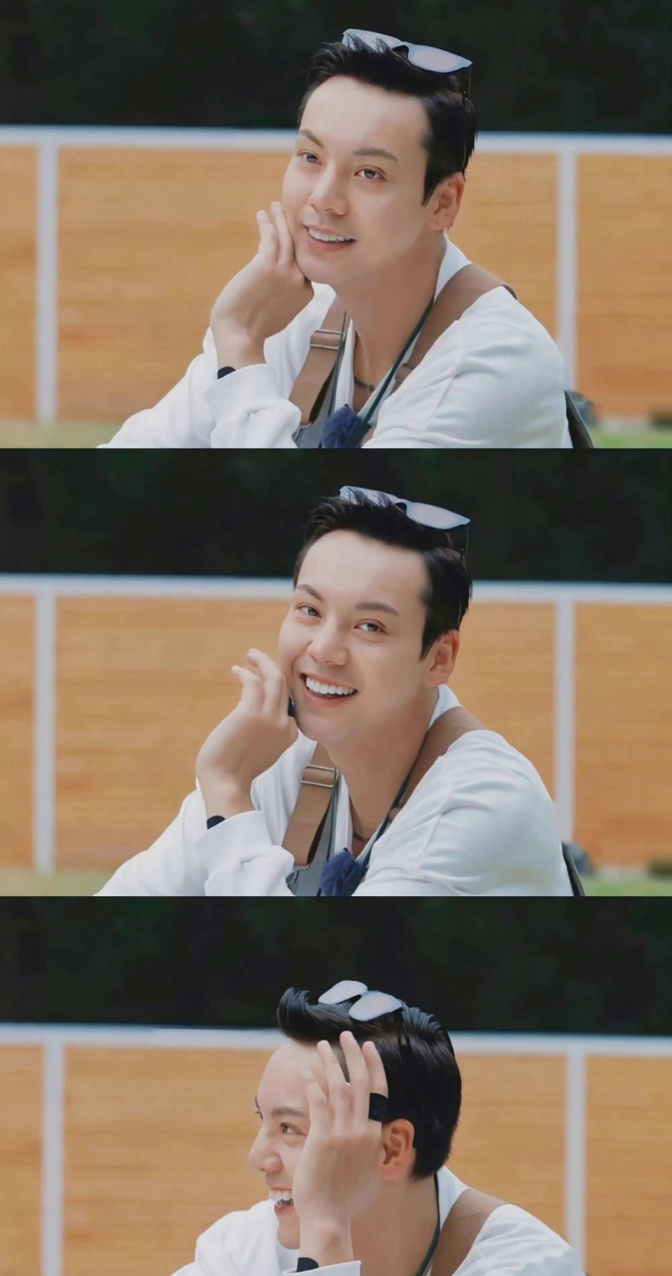 陈伟霆笑起来真的太治愈了很喜欢陈伟霆