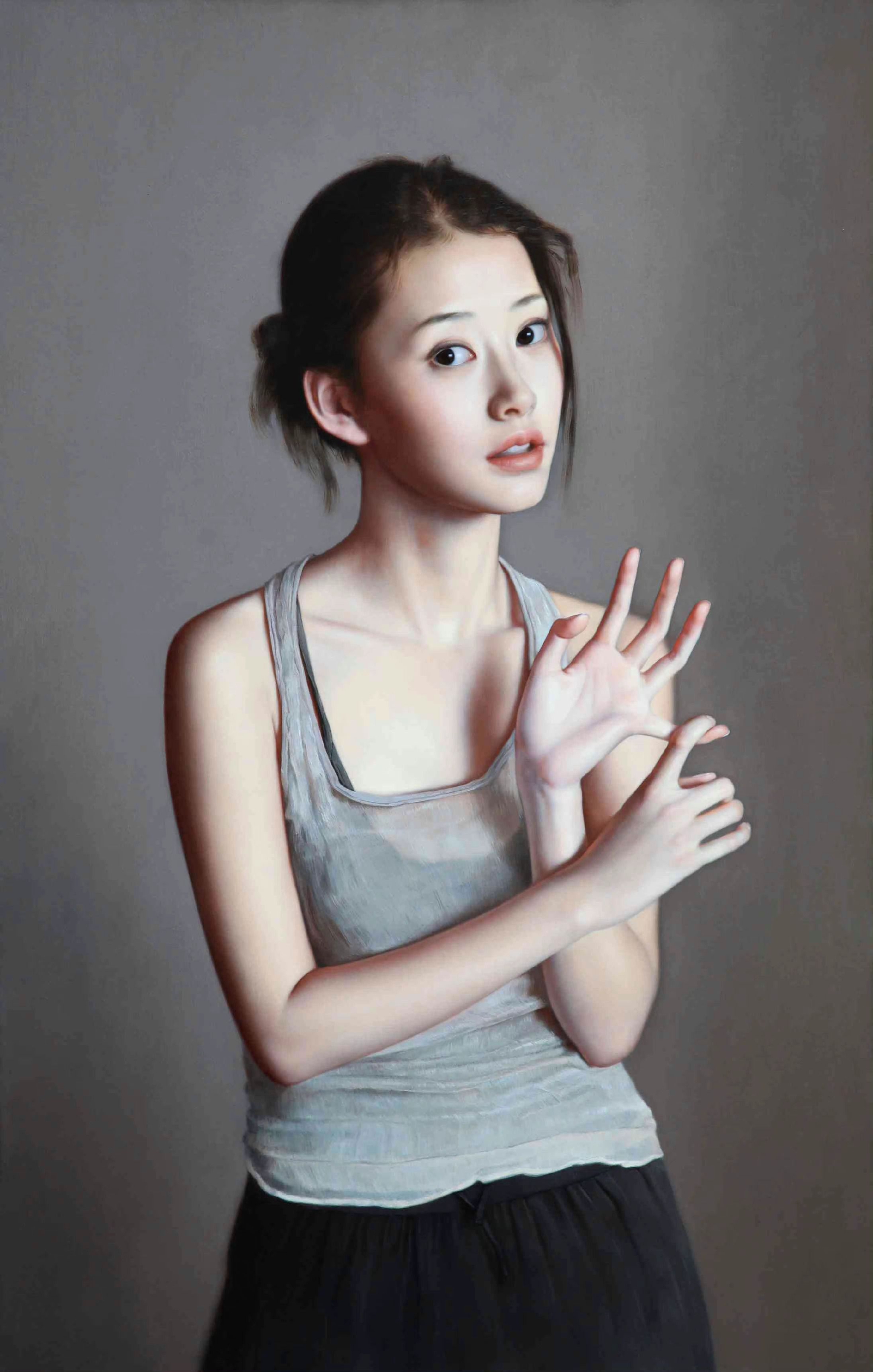 笔触细腻唯美的女性油画作品|画家李贵君|画家|油画_新浪新闻