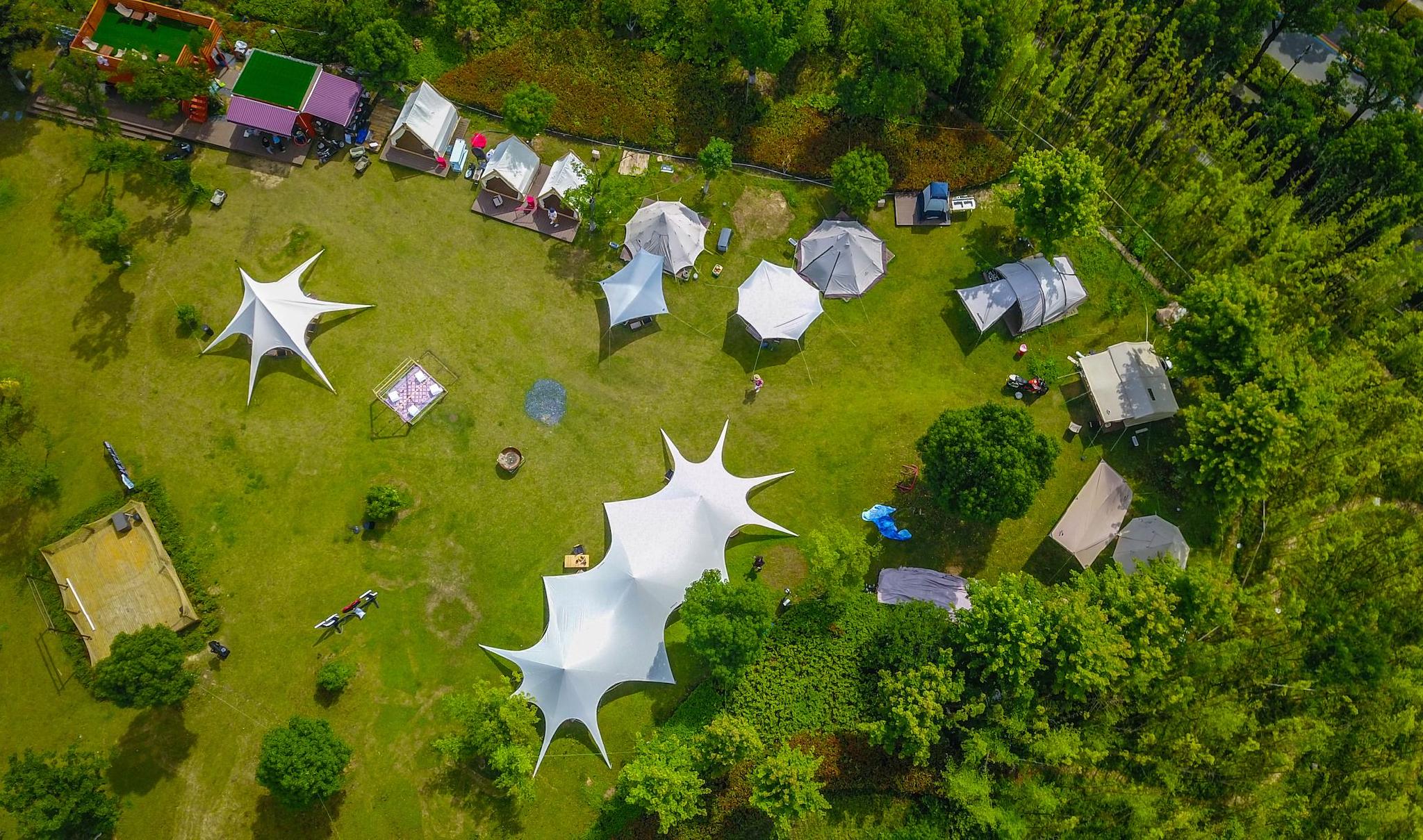 亲荐几处超棒的露营地山水田园篝火星空就在长三角露营天堂