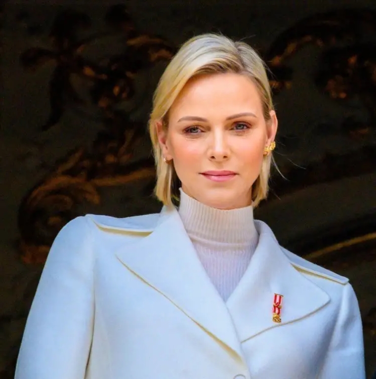 42岁的冰山王妃夏琳搭配银色长裙太美眼角纹是亮点