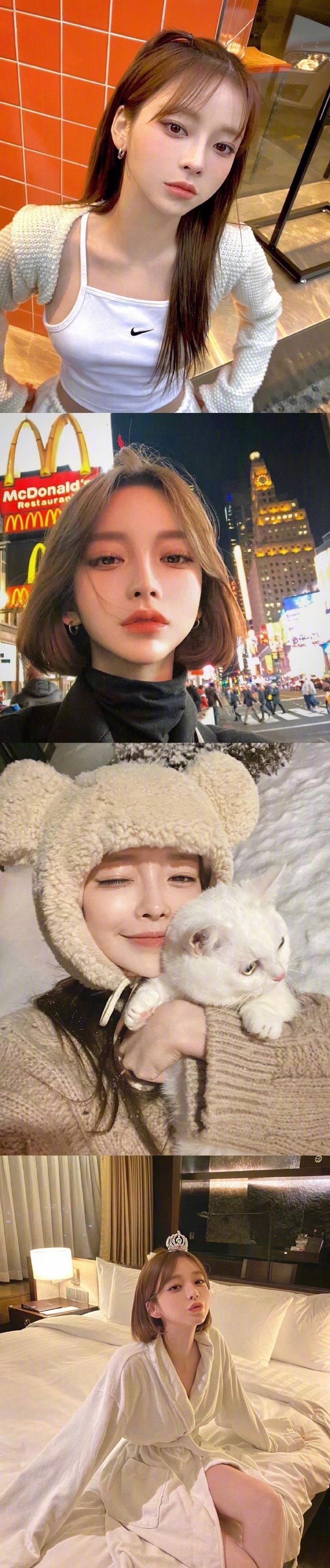 韩国时尚达人姜泰莉的穿搭日常|穿搭|韩国|姜泰莉_新浪新闻