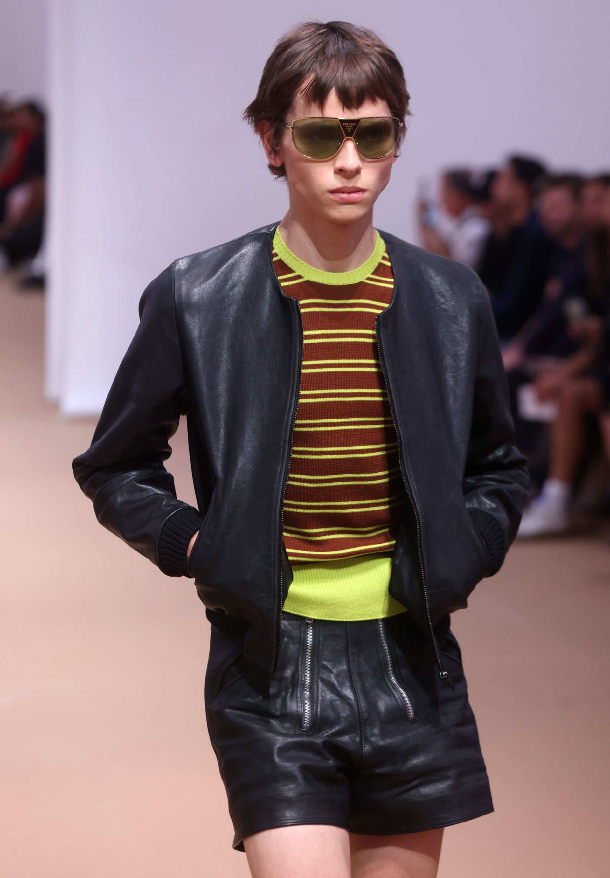 米兰男装周——普拉达品牌时装秀|普拉达|米兰|模特_新浪新闻