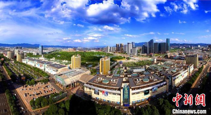 俯瞰义乌国际商贸城. 商城集团 供图