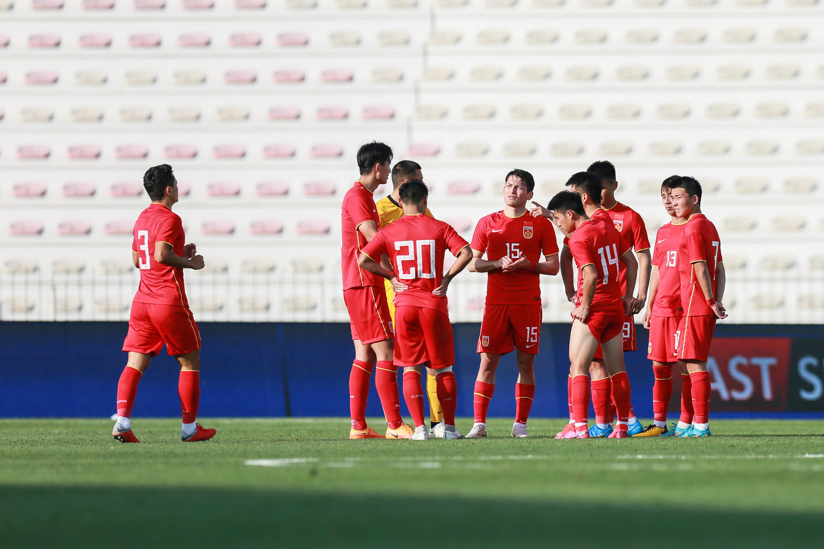足球|U23亚锦赛预选赛：中国国奥队胜老挝队_新华社