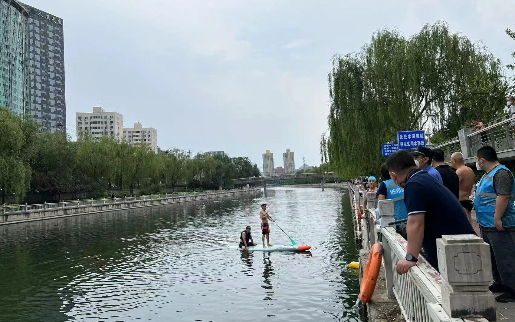 北京水务部门提醒汛期水下水情复杂易发生溺水事故