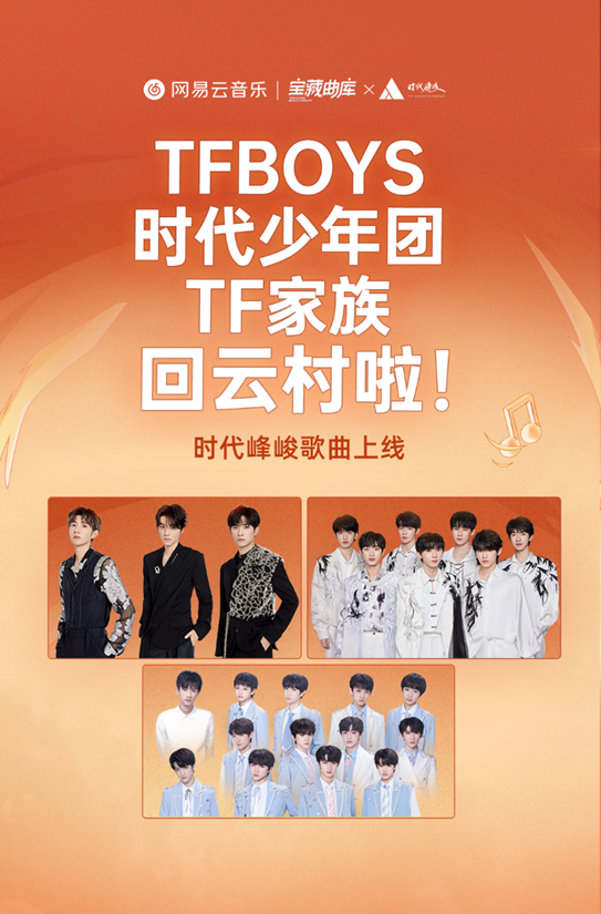 网易云音乐获时代峰峻版权，TFBOYS、时代少年团等音乐回归休闲区蓝鸢梦想 - Www.slyday.coM