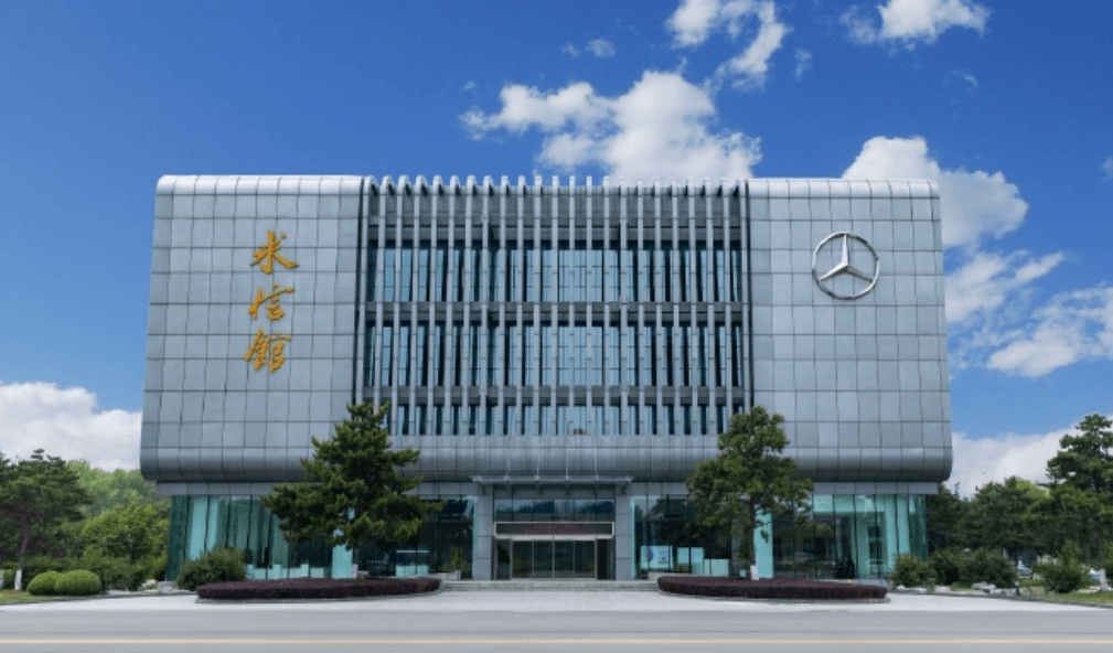 最大续航752km国产全新奔驰eqe在北京顺义工厂下线