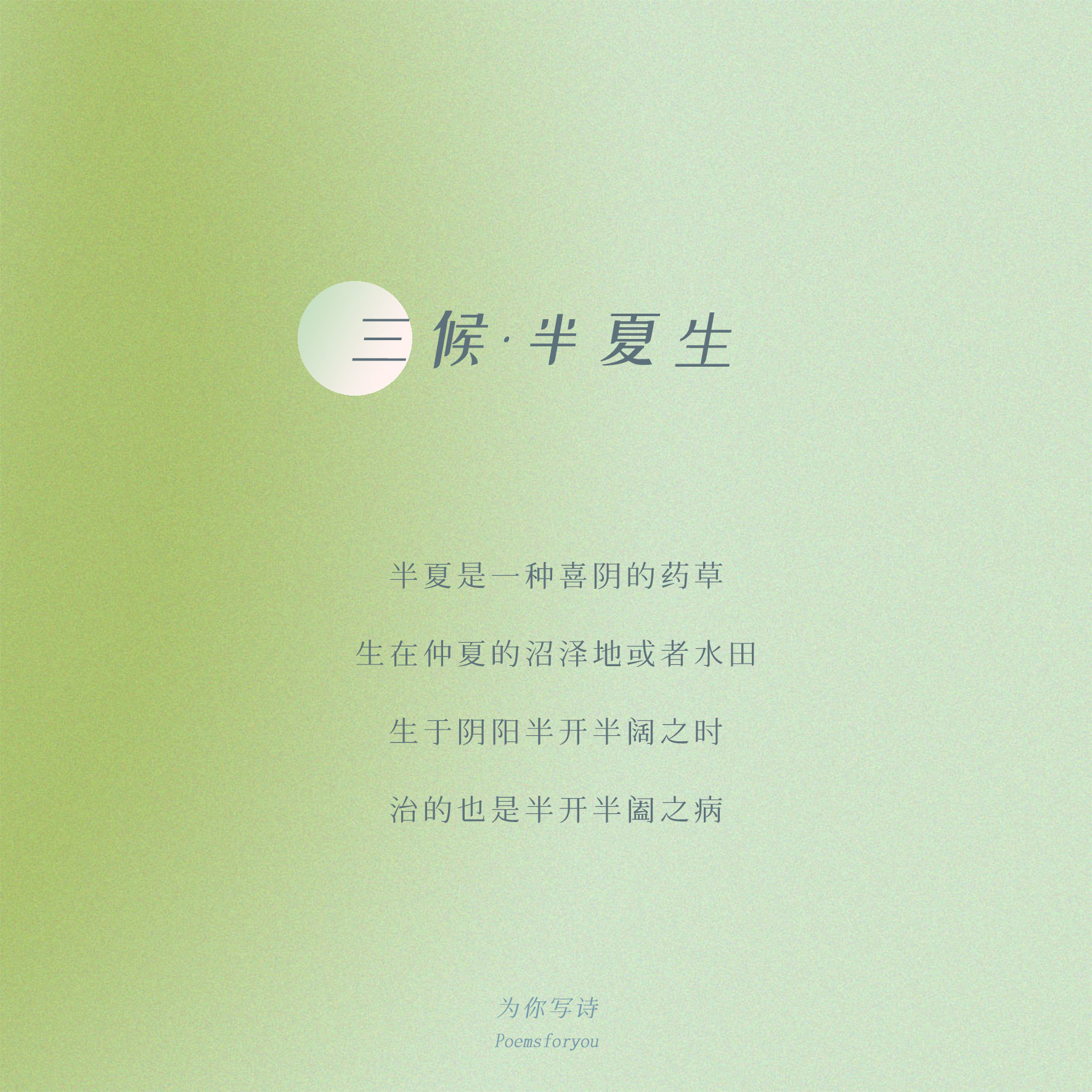 今日，想送你们这本清凉消夏的《草木有趣：跟着二十四节气过日子》休闲区蓝鸢梦想 - Www.slyday.coM