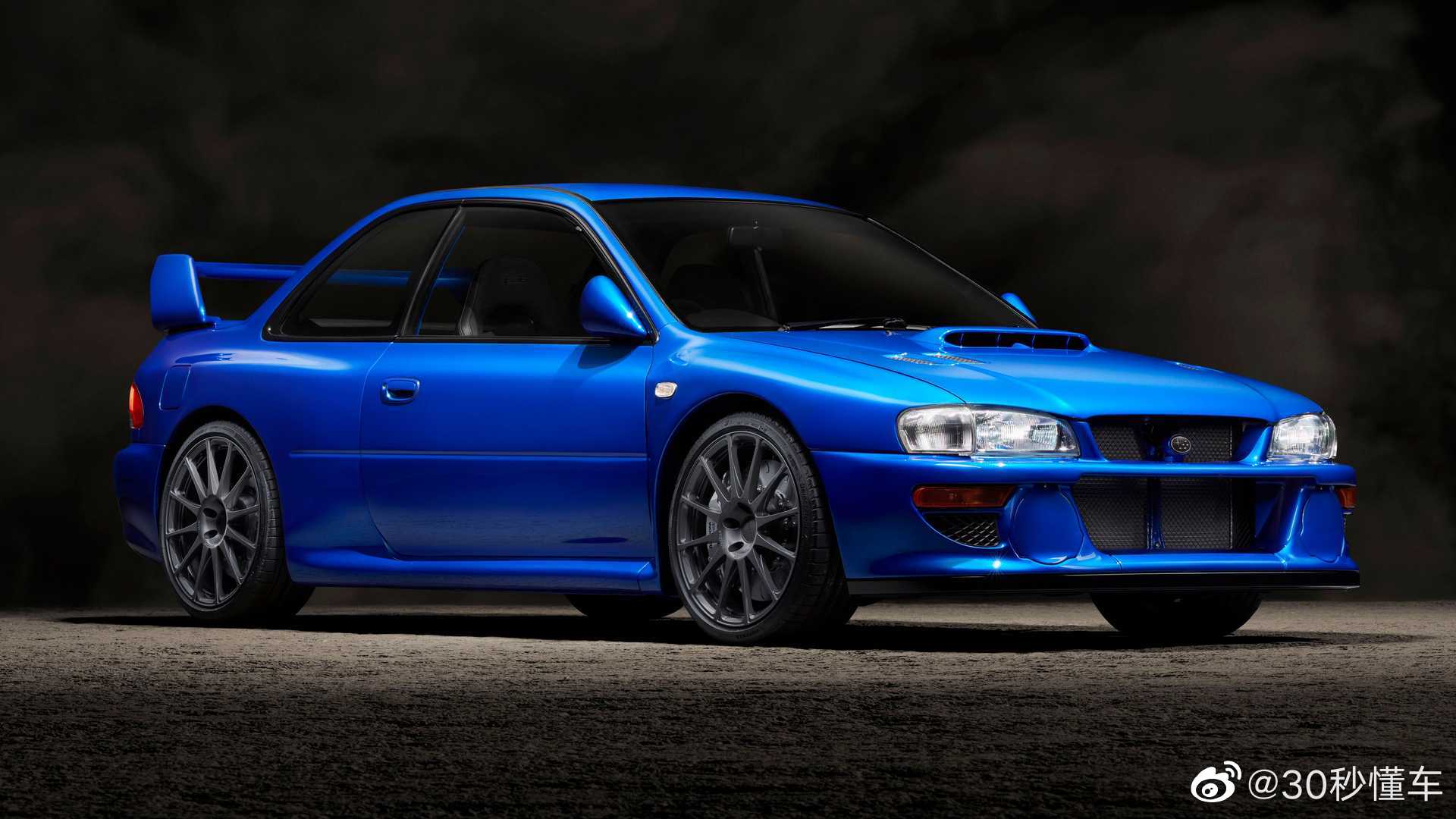 日前斯巴鲁翼豹22bsti复刻发布了prodrivep25