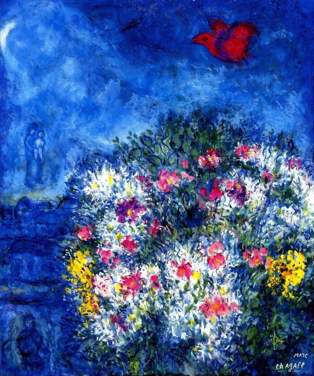 夏加尔的蓝