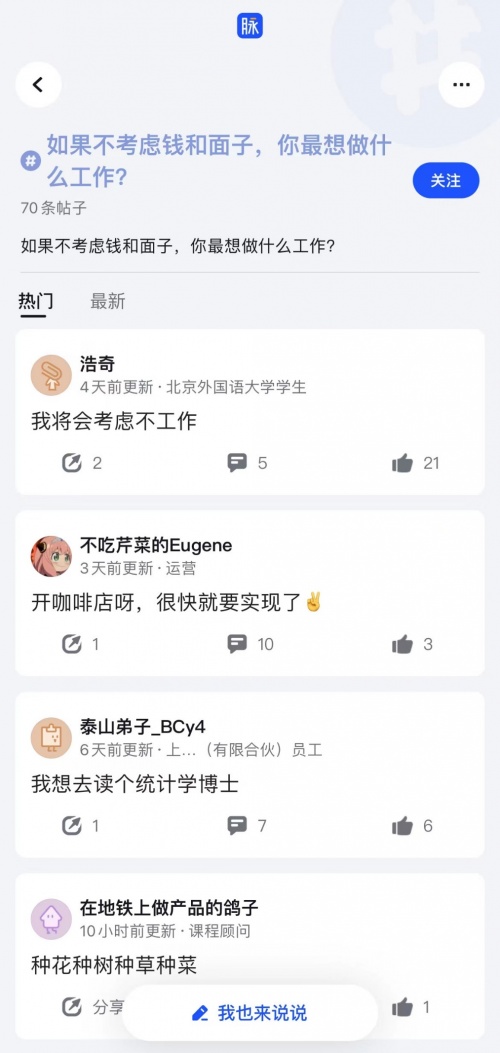 放下你的所有顾虑，如果给你一个选择的机会，你最想从事什么工作休闲区蓝鸢梦想 - Www.slyday.coM