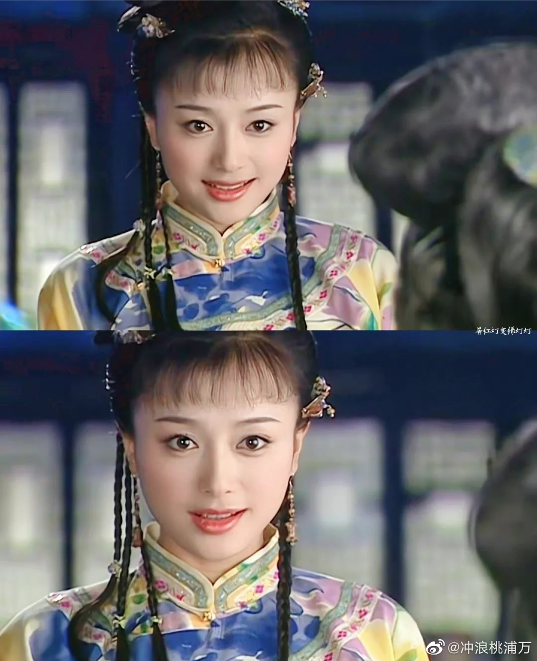 秦岚早期出演还珠格格知画漂亮是真的漂亮