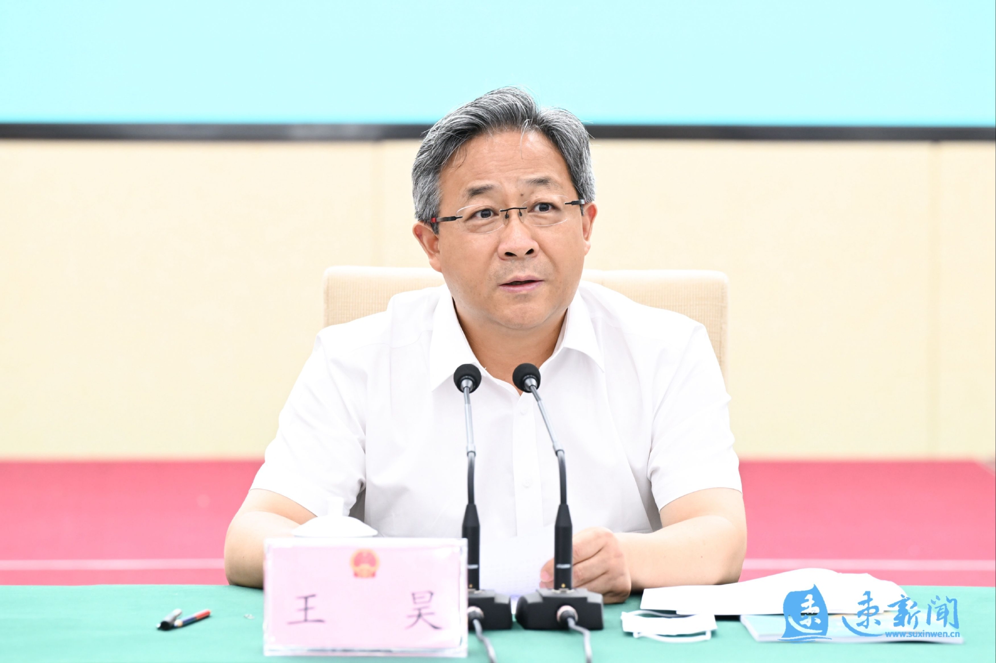 蔡瑞,陈诚,张天志围绕会议主题依次发言,人大代表梁建军,周娣,朱文清