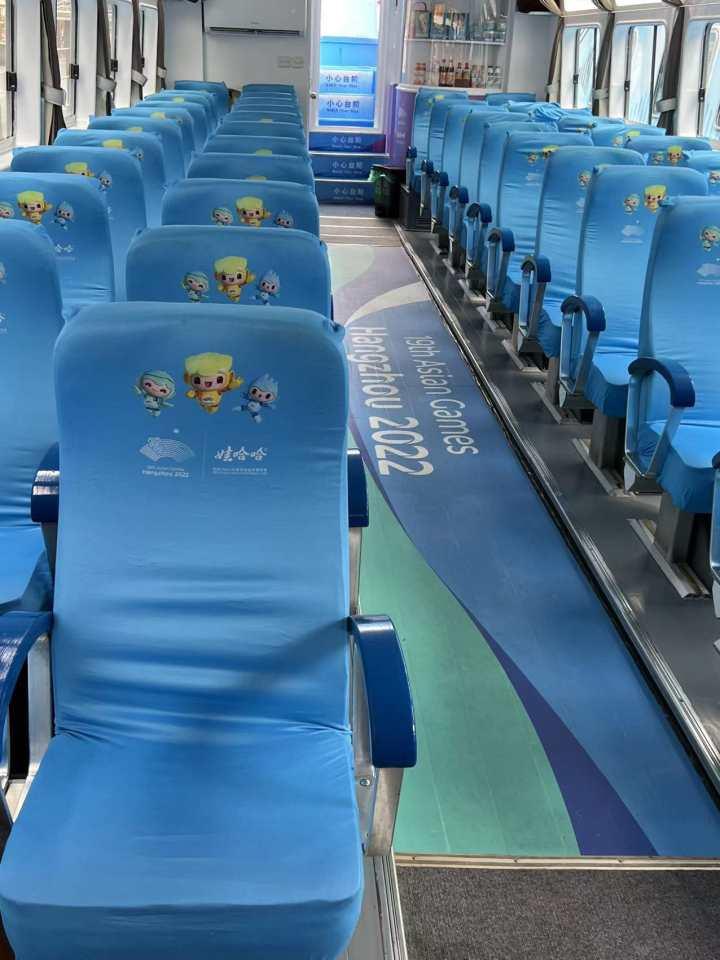 票价三元，快上船，水上巴士亚运主题船明起上线，就在运河边休闲区蓝鸢梦想 - Www.slyday.coM