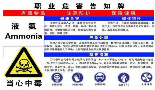 冷链行业液氨泄漏监测预防液氨泄漏安全事故发生