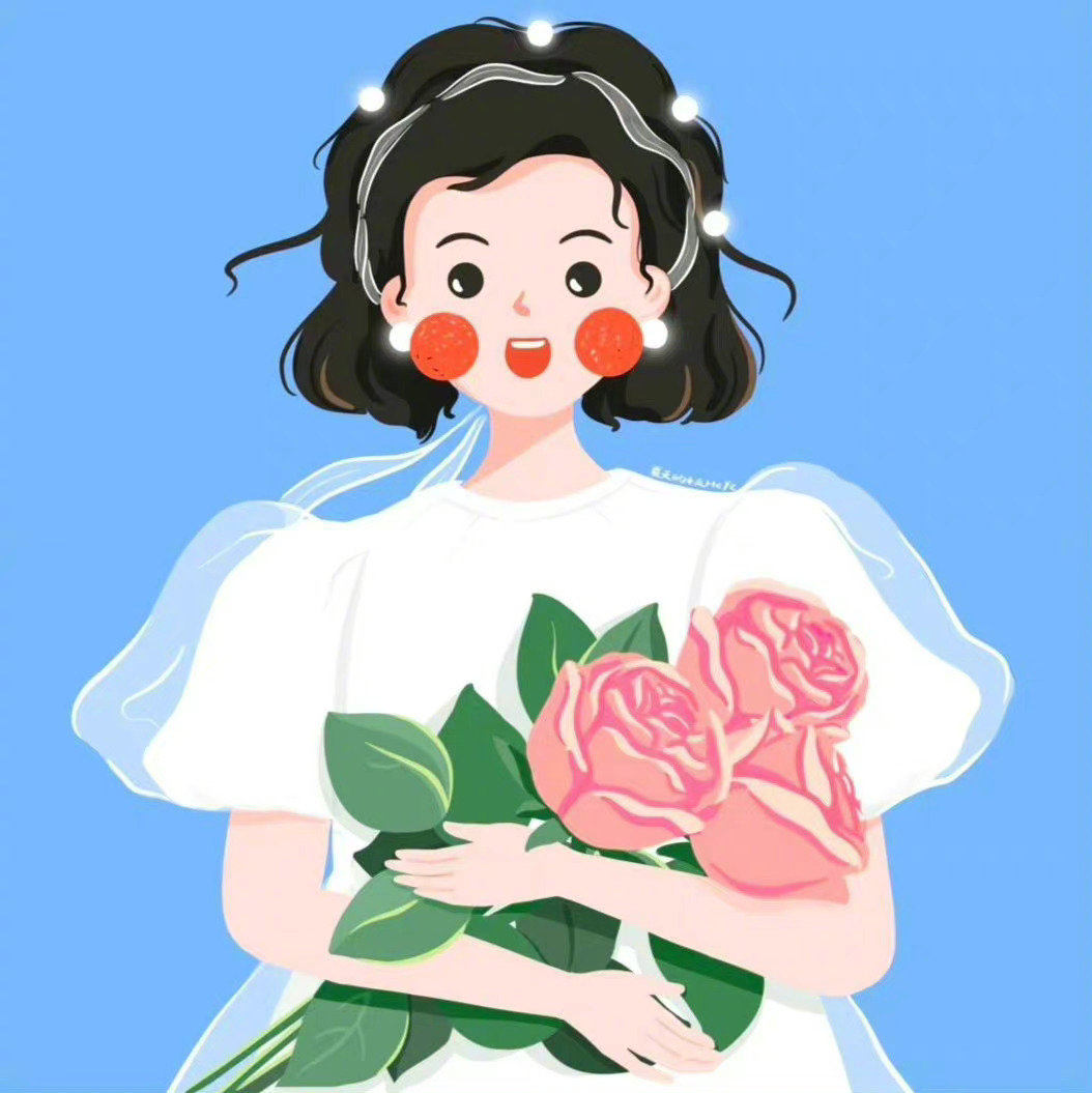 哇花与少女网上这组图非常适合夏天做头像了收了