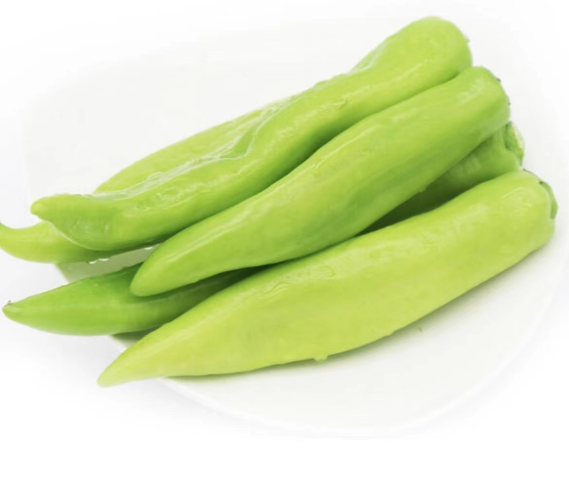 08|梧州市龙圩区百利丰百货超市销售的黄皮青椒啶虫脒的检出值不符合