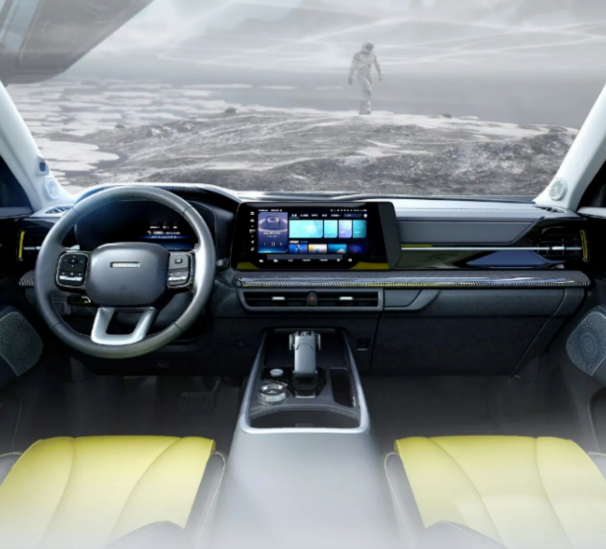 7月上市哈弗酷狗内饰官图发布个性又时尚