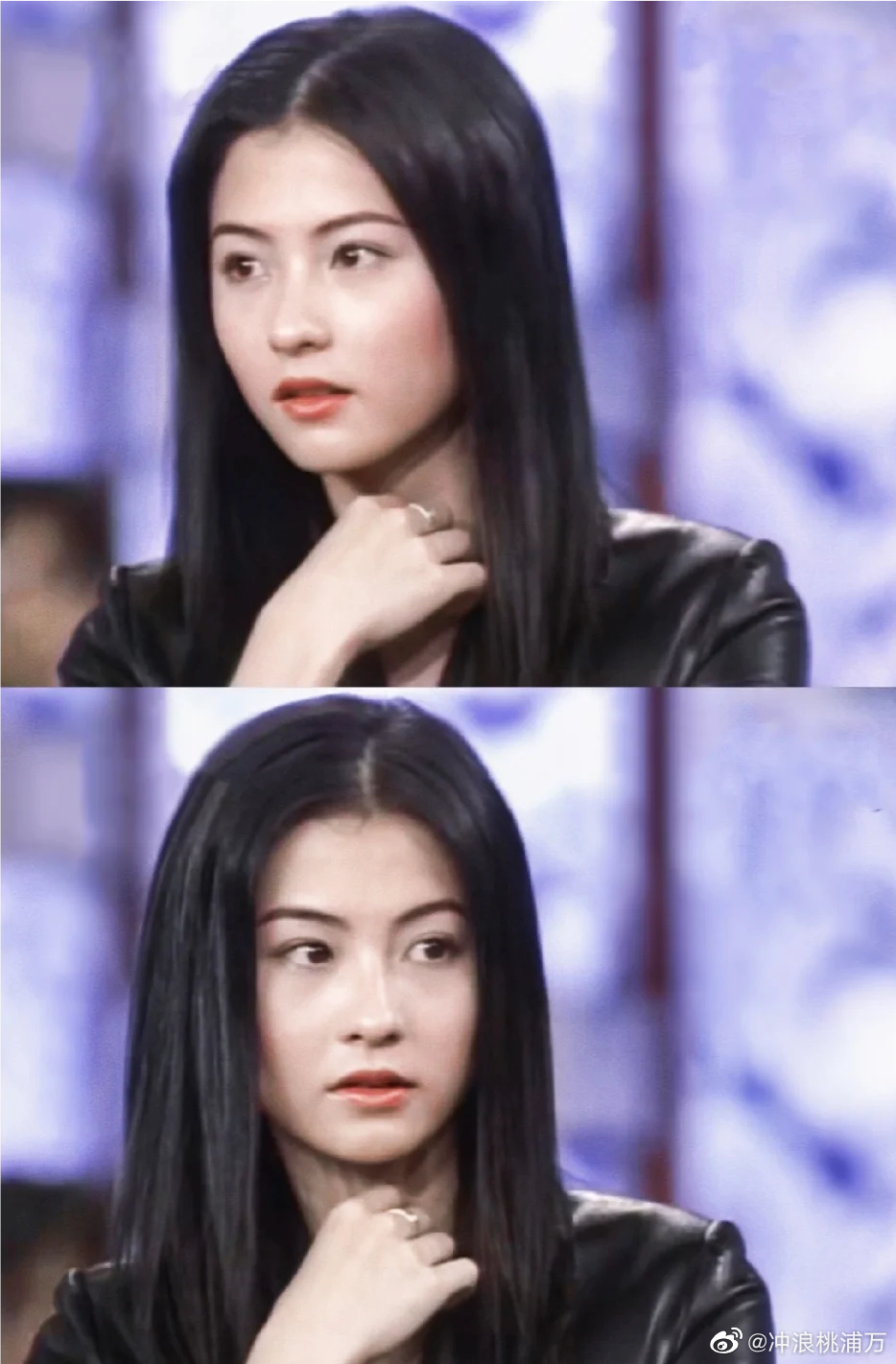 骨相美女说的就是张柏芝吧年轻的时候清纯灵动