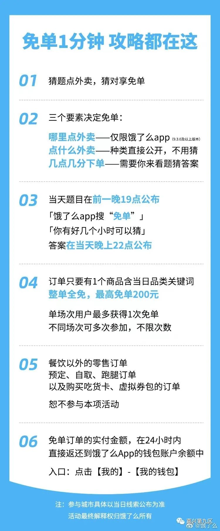 嘉兴有人点外卖免单100多？饿了么终于出攻略了，今天3个时间点奶茶免费！休闲区蓝鸢梦想 - Www.slyday.coM