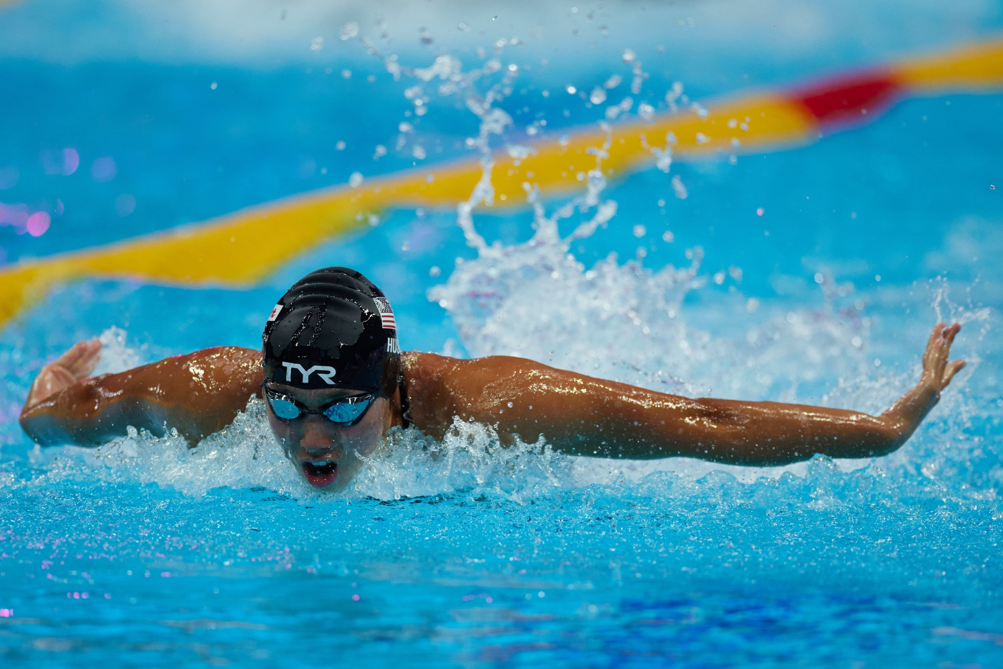 游泳世锦赛美国队获男女混合4x100米混合泳接力冠军