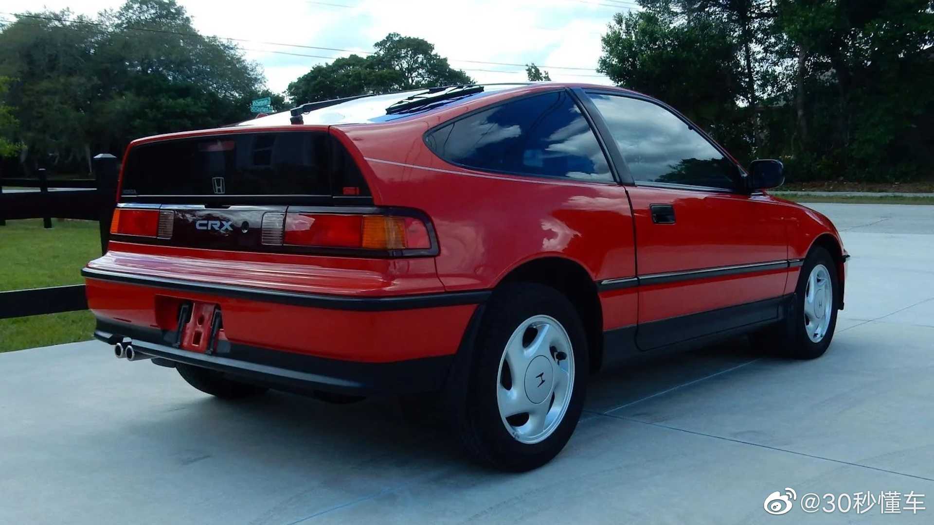一台1990的honda crx……-新浪汽车