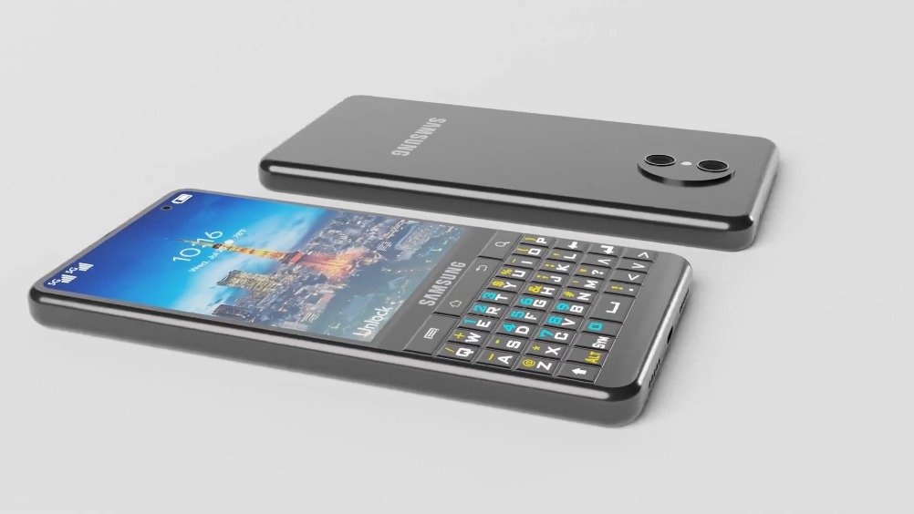 三星guru5g概念机实体键盘商务风