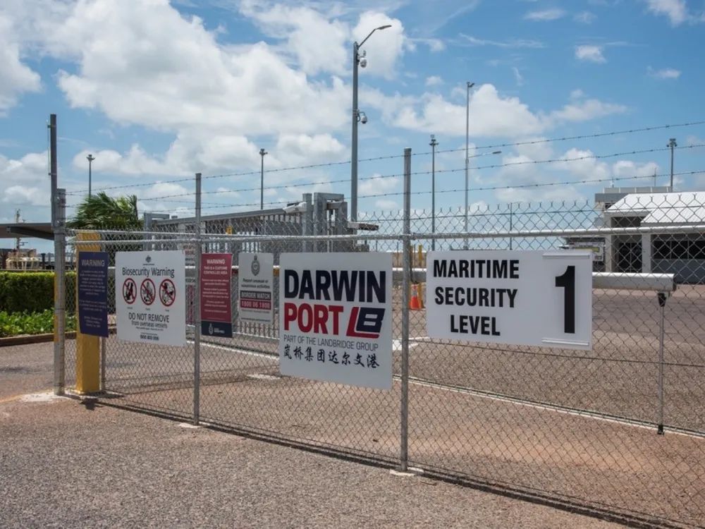 租借达尔文港是中国对澳的一项重要投资。图为达尔文港 资料图