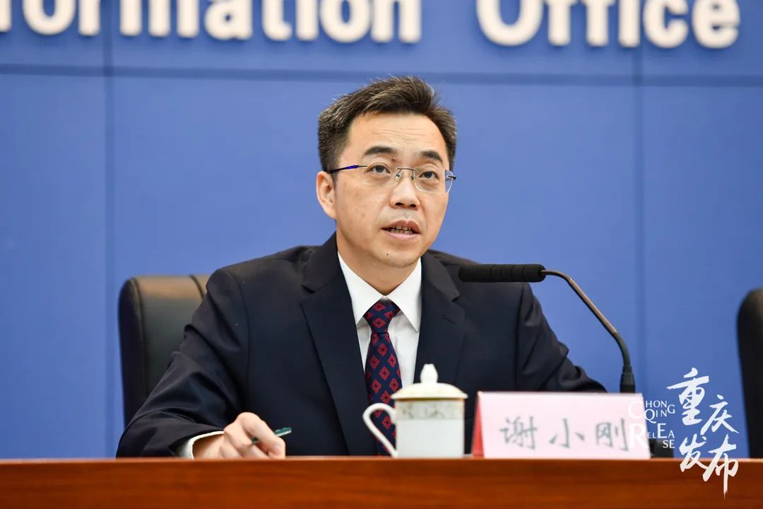 谢小刚介绍有关情况 邹乐 摄谢小刚介绍,梁平近年来