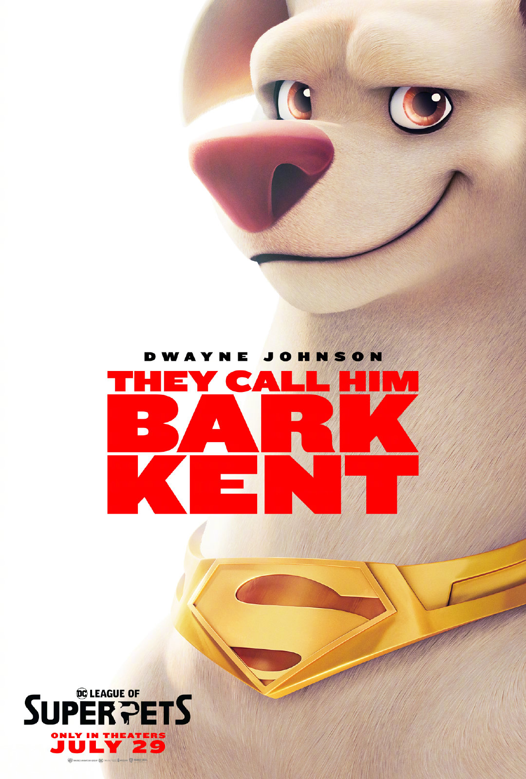 dc超级英雄动画电影dc萌宠特遣队发布角色海报