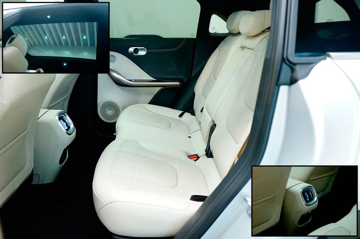 车身小巧但空间够大精致度依旧很高smart精灵1实拍简评