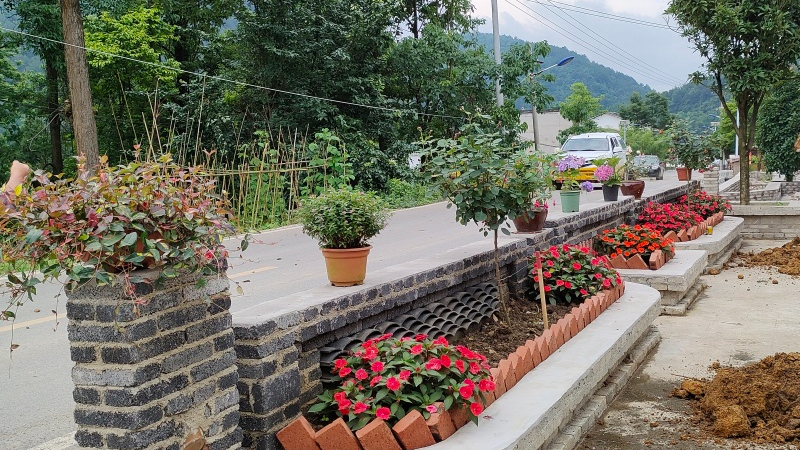 农村五治丨修文县小箐镇小小花池点亮乡村幸福新生活