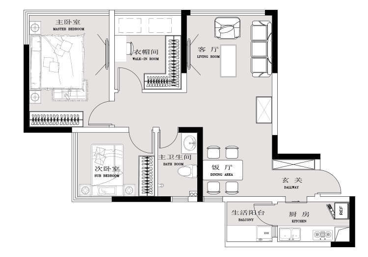 00后新婚夫妻的家,70㎡的空间,虽然不大但很有设计感休闲区蓝鸢梦想 - Www.slyday.coM 00后新婚夫妻的家,70㎡的空间,虽然不大但很有设计感休闲区蓝鸢梦想 - Www.slyday.coM