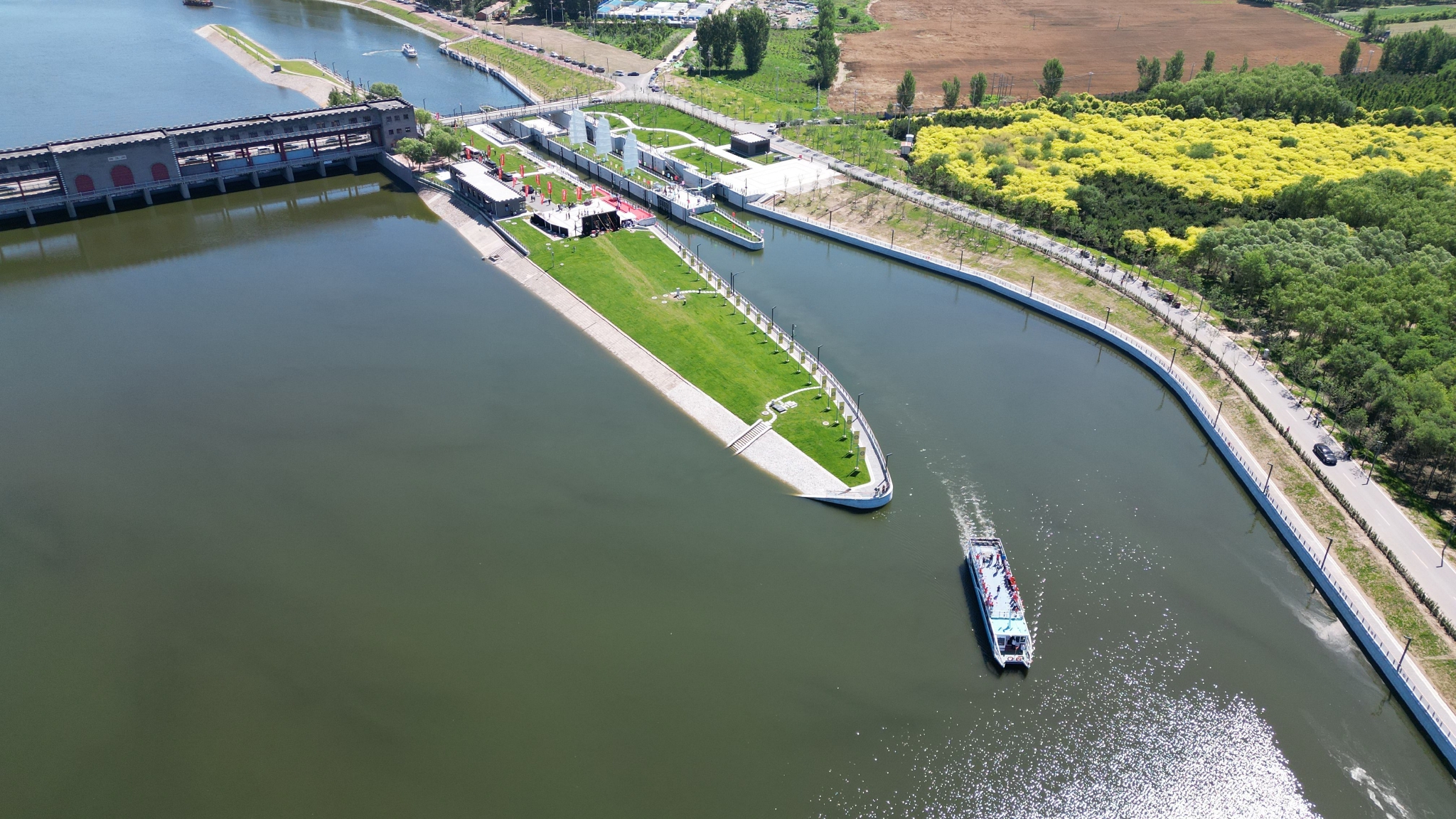 京杭大运河京冀段全线62公里实现通航