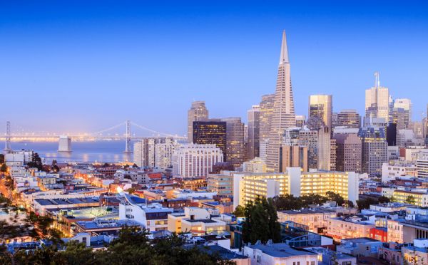 旧金山景色 视觉中国