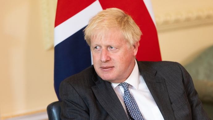 英国首相鲍里斯·约翰逊
