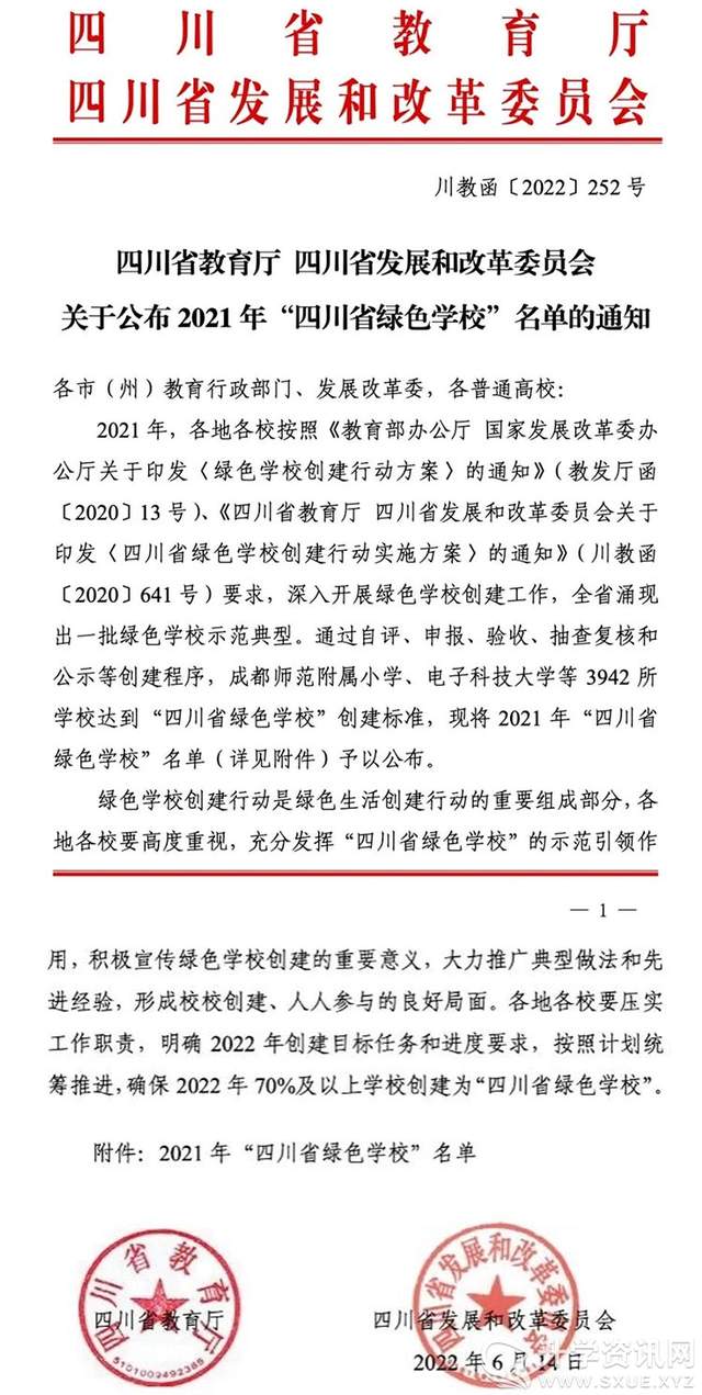 喜报！——成都三岔湖小学校被评为“四川省绿色学校”休闲区蓝鸢梦想 - Www.slyday.coM