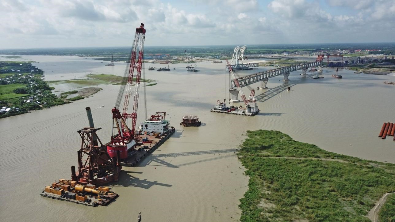 欧洲国家望而却步中国工程帕德玛大桥凭实力让西方瞠目结舌