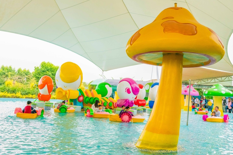 广东最适合亲子游的好去处，四处都是卡通人物，动漫爱好者的天堂休闲区蓝鸢梦想 - Www.slyday.coM