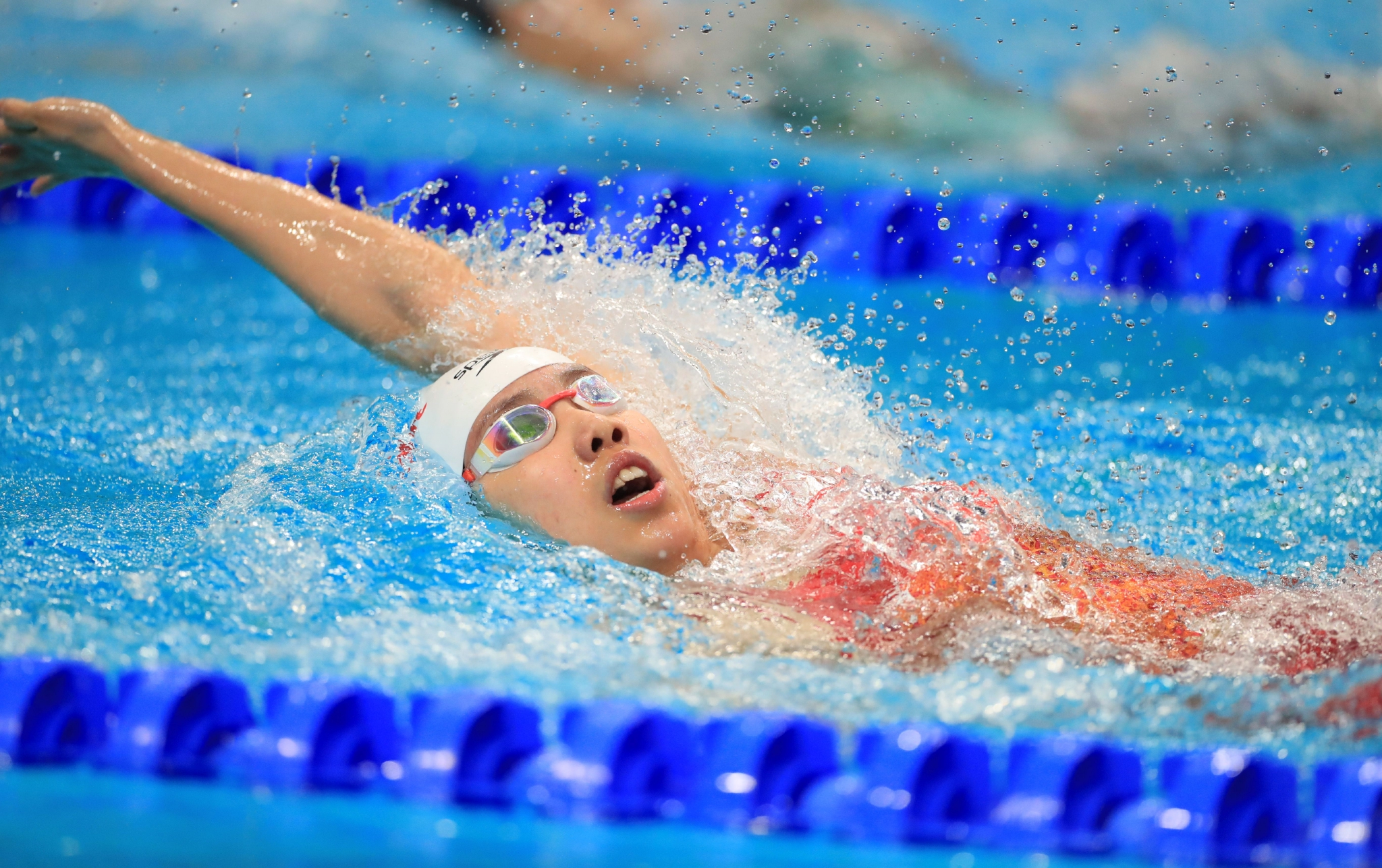 游泳——世锦赛:彭旭玮获得女子200米仰泳第六名|仰泳|女子|彭旭玮