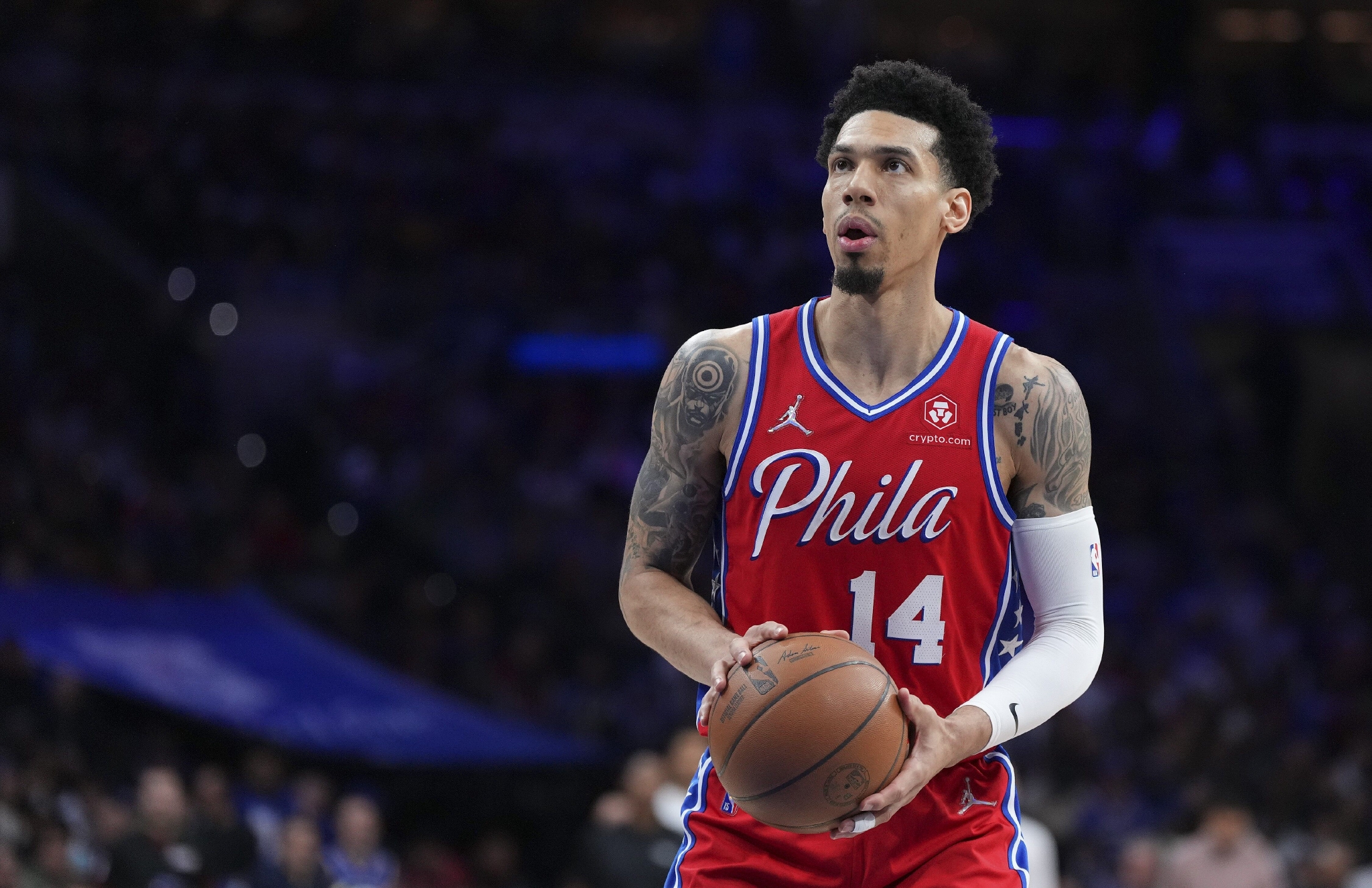 丹尼格林向76人和费城球迷告别