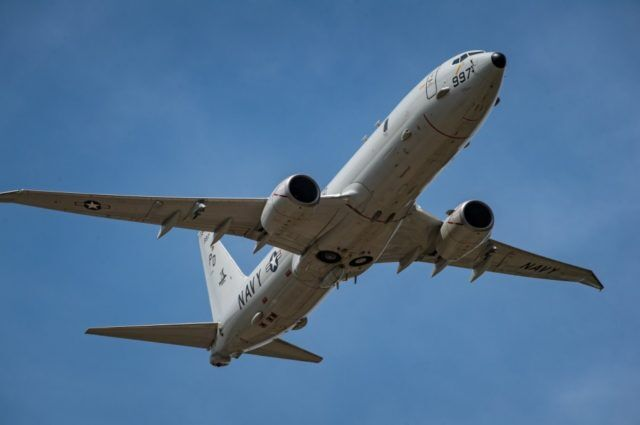 美国海军p-8a"海神"反潜巡逻机&nbsp; 资料图